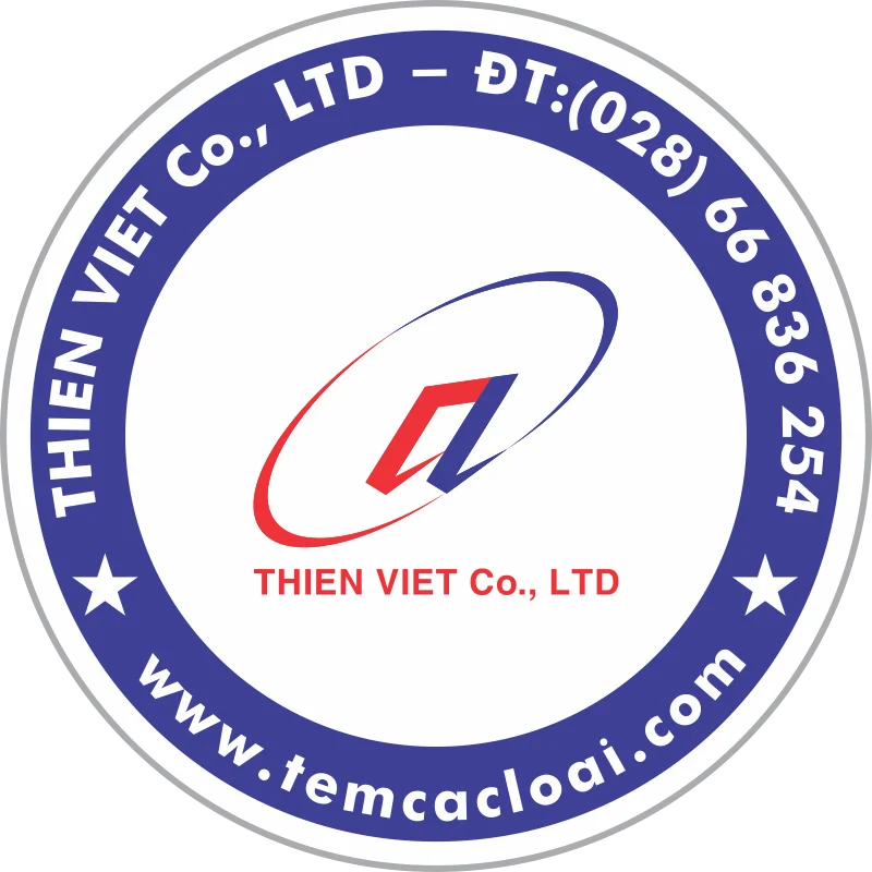 Tem bảo hành tròn logo TCL