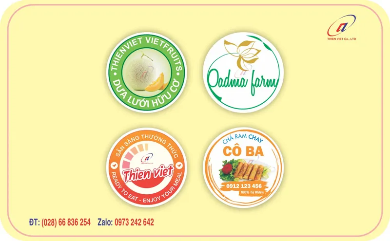 In Decal Nhựa Chống Nước – In Decal Các Loại – in tem, tem vỡ, tem bảo hành tại xưởng in tem nhãn
