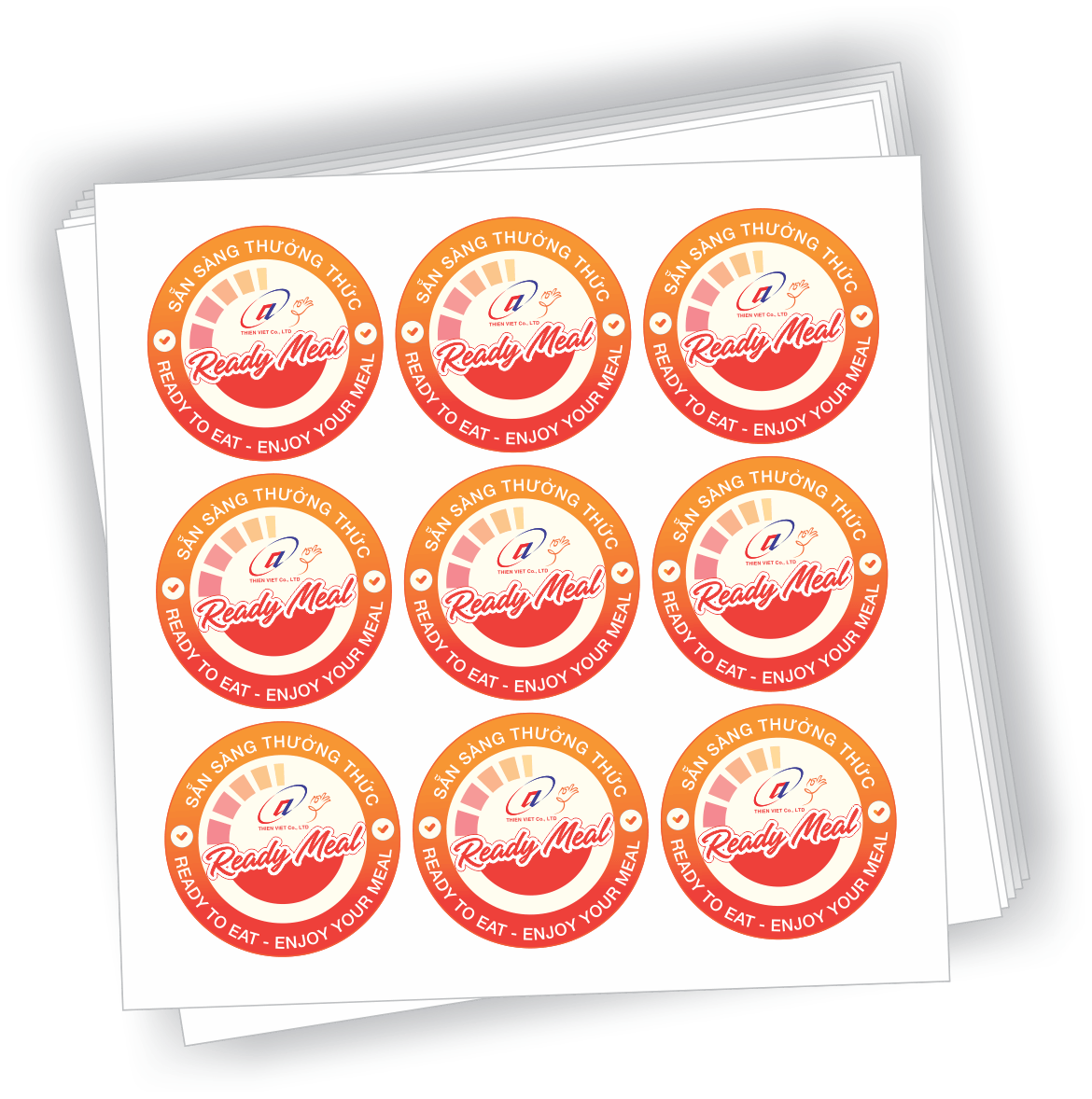 In Decal 1 in decal giấy, in tem decal