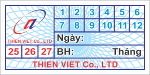 In tem vỡ, tem bảo hành, in decal tem nhãn chất lượng giá tốt giao hàng nhanh trong nước và toàn thế giới