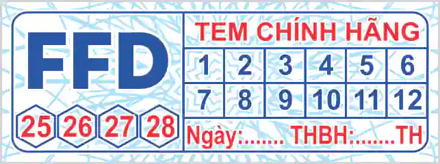 tem bảo hành hcn 10