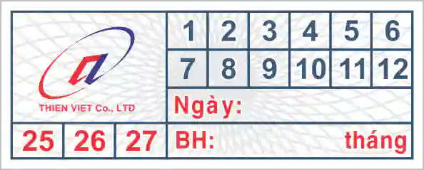 tem bảo hành hcn 7