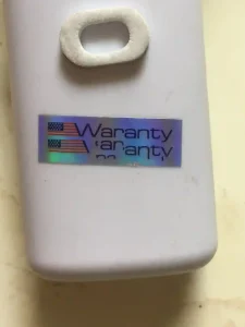 tem bảo hành 7 màu mới tem bảo hành 7 màu